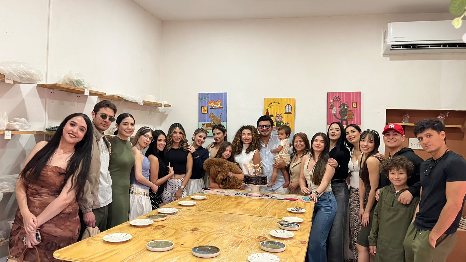 Celebración de cumpleaños en 1200 Grados Querétaro